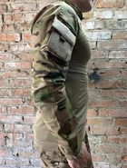 Чоловічий армійський костюм мультикам для ЗСУ Tactical тактична форма убакс і штани Туреччина L 7283 TR_2819 - зображення 6