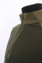 Рубашка мужская военная тактическая с липучками ВСУ (ЗСУ) Ubaks Убакс 20221853 8084 L 50 размер хаки TR_1343 - изображение 6