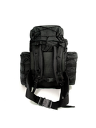 Рюкзак тактический LeRoy с боковыми карманами, цвет – черный (75л) - изображение 3