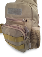 Рюкзак однолямочный - военная сумка через плечо LeRoy Tactical - изображение 6