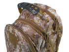 Рюкзак военный LeRoy Tactical цвет - сamo 36л (USB + 3.5) - изображение 6