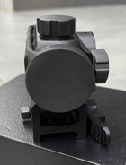 Колліматорний приціл Bushnell AR Optics TRS-125 3 МОА з високим райзером, кріпленням і таймером автовиключення - зображення 4
