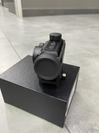Колліматорний приціл Bushnell AR Optics TRS-125 3 МОА з високим райзером, кріпленням і таймером автовиключення - зображення 9