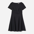 Платье мини летнее женское H&M 0577513003 34 Черное (NS2000000538259) - изображение 1