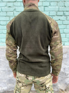 Військова форма Tactic, осінній теплий тактичний костюм (убакс на флісі + штани), мультикам 56 - зображення 6