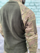 Військова форма Tactic, осінній теплий тактичний костюм (убакс на флісі + штані), мультикам 48 - зображення 4