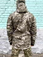 Військова куртка тактична утеплена Софт Шелл Піксель (Єврозима) 56-58(3XL-4XL) - зображення 5