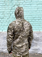 Військова куртка тактична утеплена Софт Шелл Піксель (Єврозима) 44-46(XS-S) - изображение 6
