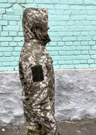 Військова куртка тактична утеплена Софт Шелл Піксель (Єврозима) 52-54(XL-XXL) - зображення 8