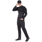 Якісні чоловічі тактичні штани штани з кишенями для міста військові літні ZEPMA Чорні (5709) М - зображення 6