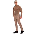 Якісні чоловічі тактичні штани штани з кишенями для міста військові літні ZEPMA Олива (0370) L - зображення 6