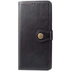 Шкіряний чохол книжка GETMAN Gallant (PU) для Xiaomi Redmi Note 9s / Note 9 Pro / Note 9 Pro Max Black
