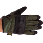 Тактические перчатки с усиленым протектором , военные перчатки, перчатки многоцелевые Размер M Оливковые BC-4923 - зображення 5
