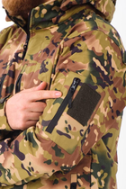 Військова тактична куртка SoftShell SQUAD ЗСУ Камуфляж мультикам 56 розмір - зображення 7