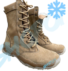 Берці зимові черевики тактичні чоловічі, туфлі тактичні чоловічі берці зимові, натуральна шкіра, розмір 40, Bounce ar. MO-TH-1440, колір койот - зображення 1