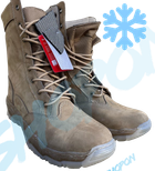 Берці зимові черевики тактичні чоловічі, туфлі тактичні чоловічі берці зимові, натуральна шкіра, розмір 41, Bounce ar. MO-TW-1241, колір койот - зображення 2