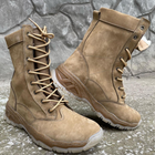 Берці зимові черевики тактичні чоловічі, туфлі тактичні чоловічі берці зимові, натуральна шкіра, розмір 44, Bounce ar. MO-TH-1444, колір койот - зображення 5