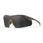 Тактические очки Wiley X VAPOR 2.5 Grey/Transparent Lenses (3511) - изображение 1