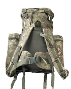 Рюкзак тактический военный EKIPINUA 90 литров Мягкая спинка Мультикам - изображение 2