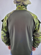 Рубашка мужская военная тактическая с липучками ВСУ (ЗСУ) Ubaks Убакс 20221840 7247 M 48 р зеленая (SKU_4363145) - изображение 3