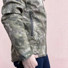 Куртка мужская тактическая Мультикам Combat Турция Софтшел Soft-Shell ВСУ (ЗСУ) L 8069 (SKU_4403585) - изображение 6