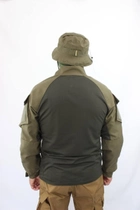 Рубашка мужская военная тактическая с липучками ВСУ (ЗСУ) Ubaks Убакс 20221853 8083 M 48 размер хаки (SKU_4404138) - изображение 3