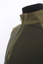 Рубашка мужская военная тактическая с липучками ВСУ (ЗСУ) Ubaks Убакс 20221853 8083 M 48 размер хаки (SKU_4404138) - изображение 6