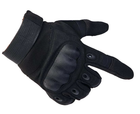 Перчатки тактические Primo Carbon полнопалые, сенсорные, размер L - Black - изображение 3
