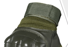 Перчатки тактические Primo Profi полнопалые, сенсорные, размер L - Army Green - изображение 7