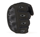 Перчатки тактические Primo Carbon полнопалые, сенсорные, размер L - Black - изображение 4