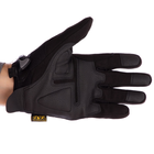 Тактические перчатки с усиленым протектором , военные перчатки, перчатки многоцелевые Размер L Черные BC-4923 - изображение 4