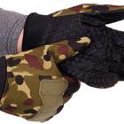 Рукавички тактичні із закритими пальцями, військові рукавички, багатоцільові рукавички Розмір XL Камуфляж BC-8791 - зображення 4