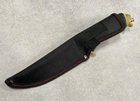 Охотничий антибликовый нескладной нож GR Wolf 27,5 см для походов, охоты, рыбалки, туризма (GR000X7000WolfC) - изображение 7