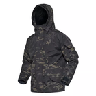 Куртка тактическая зимняя softshell с флисовой подкладкой мультикам темный М - изображение 1