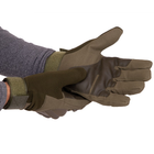 Перчатки тактические с закрытыми пальцами Zelart 8790 размер L Olive - изображение 3