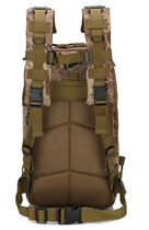 Рюкзак военный тактический штурмовой Molle Assault A12 25 л, черный - изображение 3