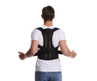 Регулируемый корректор осанки Back Pain Need Help для поддержки ровной спины XL Черный - изображение 7