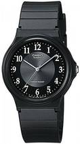 Надійний наручний годинник Casio MQ-24-1B3LLEF Чорний з сірим