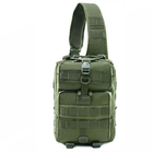 Сумка тактическая через плечо Smartex 3P Tactical 15 ST-089 army green