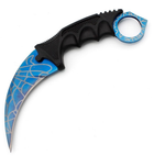Нож керамбит CS GO, синий - изображение 1