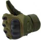 Тактичні рукавички повнопалі Oakley олива розмір XL (11719) - зображення 2