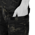 Тактичні штани Emerson Blue Label Ergonomic Fit Long Multicam Black 46 (2000000095059) - зображення 7