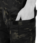 Тактичні штани Emerson Blue Label Ergonomic Fit Long Multicam Black 52р (2000000095288) - зображення 7