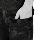 Тактические штаны Emerson Blue Label Ergonomic Fit Long Multicam Black 48-50р (2000000095271) - изображение 7