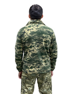 Кофта флисовая тактическая пиксель зсу мужская для военных Размер 52 - изображение 4