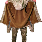 Тактическая мужская камуфляжная куртка Softshell Flas Thermal XXL - изображение 3