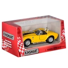 Детская коллекционная машинка SHELBY COBRA KT5322W инерционная Жёлтый