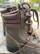 Берцы зимние , обувь для военных KROK BЗ2, 44 размер, коричневые, 01.44 - изображение 5