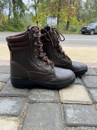 Берцы зимние , обувь для военных KROK BЗ2, 44 размер, коричневые, 01.44 - изображение 6