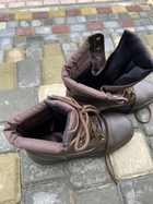 Берцы зимние , обувь для военных KROK BЗ2, 39 размер, коричневые, 01.39 - изображение 4